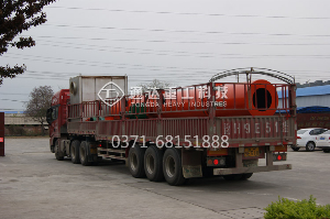 滿(mǎn)載出發(fā)，通達(dá)重工有機(jī)肥烘干機(jī)設(shè)備發(fā)貨忙